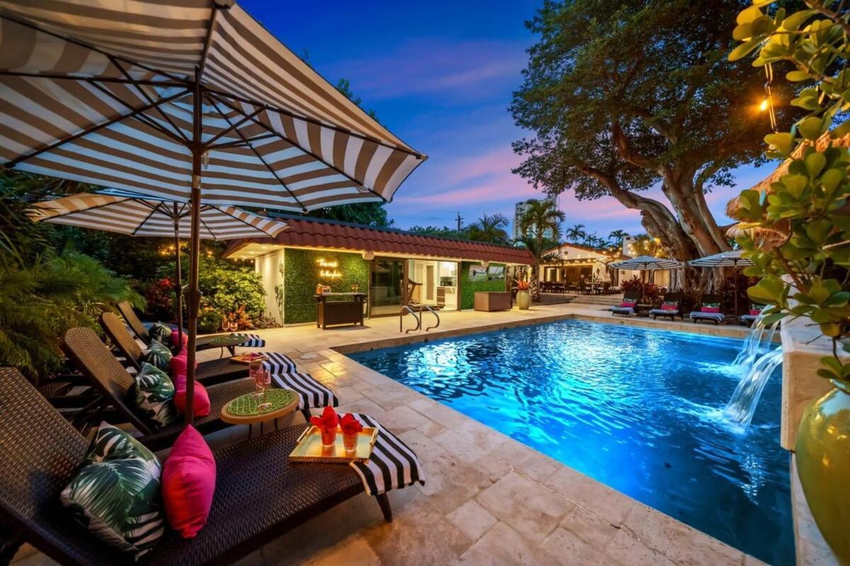 Beach Estate Las Olas Beach Best Location Fort Lauderdale Eksteriør billede